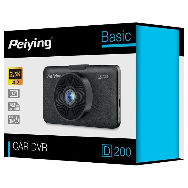DVR Auto D200 2.5K Peiying Basic