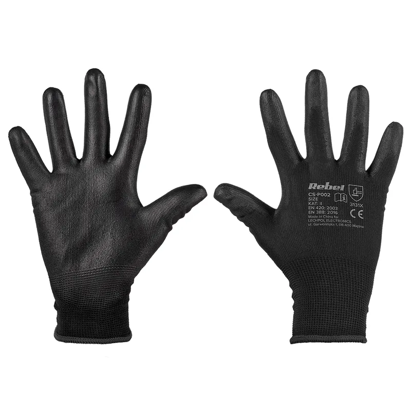 Manusa Lucru Poliuretan Marime 10 / XL Set 12 Buc Rebel