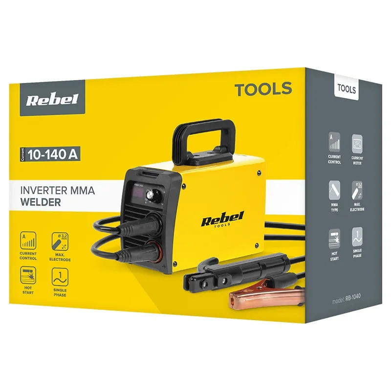 Aparat Sudura MMA 10-140A LED Rebel