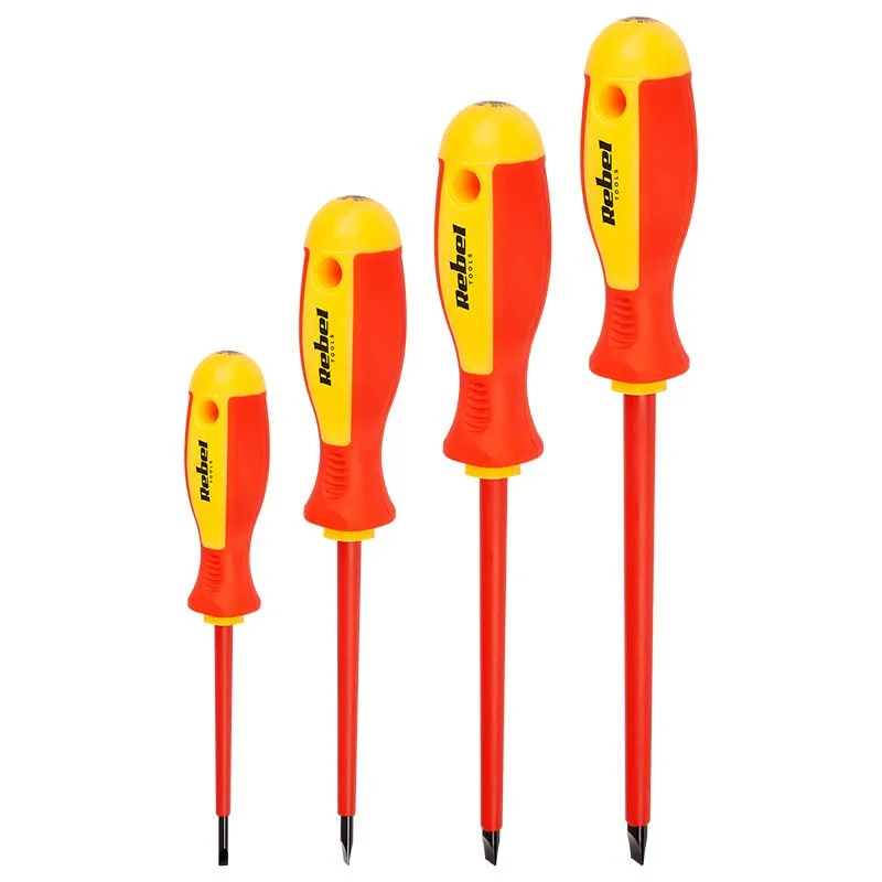 Set Surubelnite Izolate 1000V 7 Buc Rebel