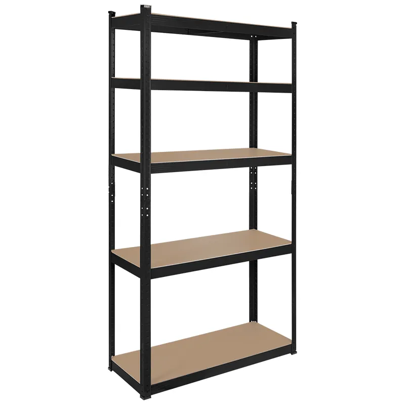 Raft Metalic 5 Polite 750KG MDF 180X90X40 Negru Rebel