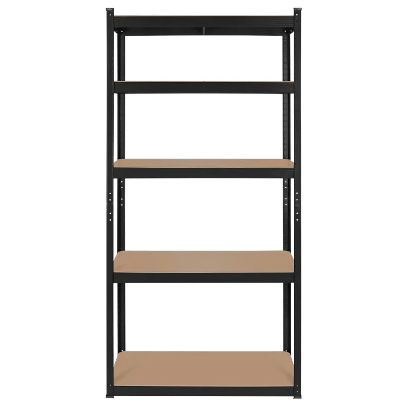 Raft Metalic 5 Polite 750KG MDF 180X90X40 Negru Rebel