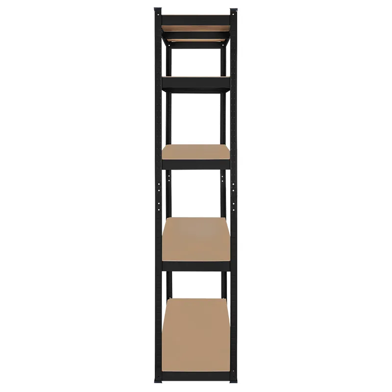 Raft Metalic 5 Polite 750KG MDF 180X90X40 Negru Rebel