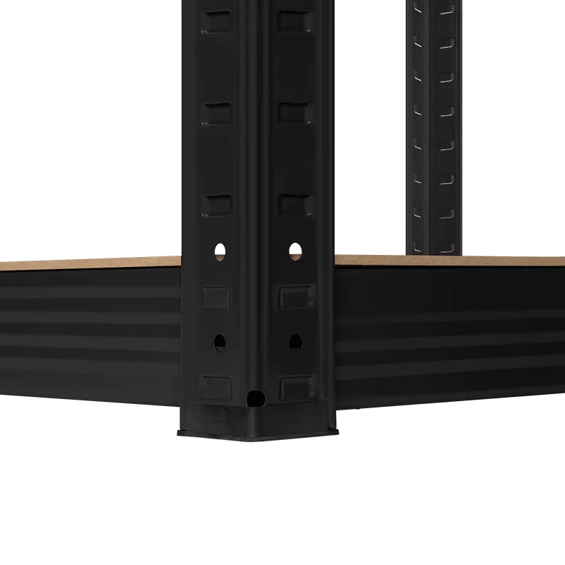 Raft Metalic 5 Polite 750KG MDF 180X90X40 Negru Rebel