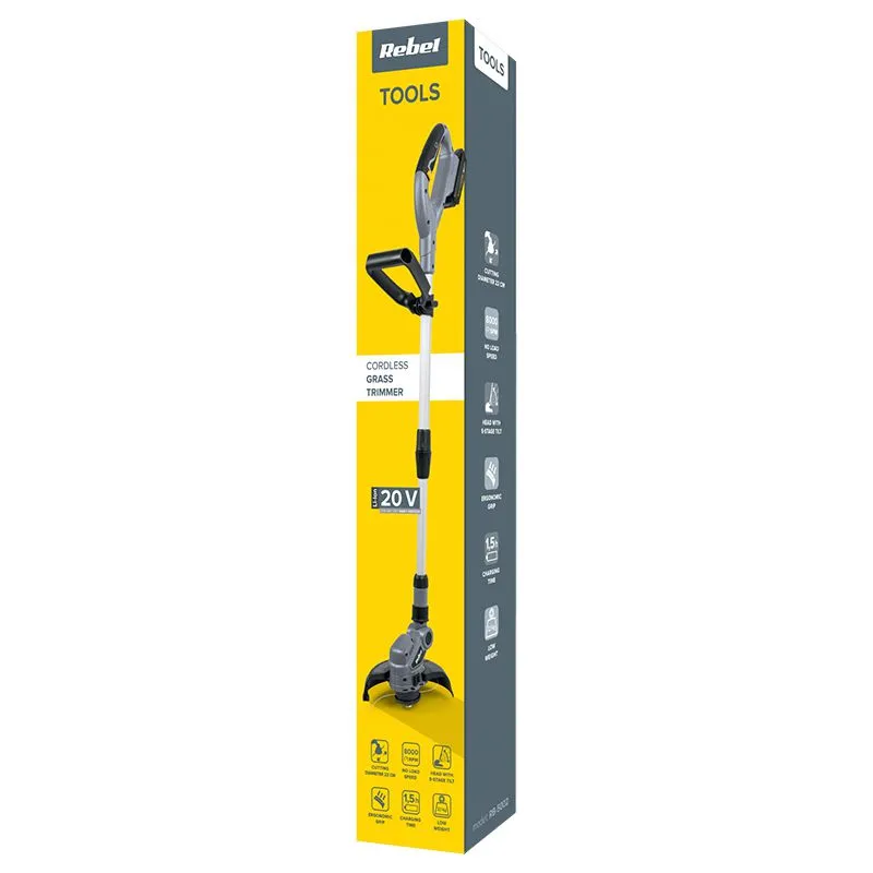 Trimmer Coasa Electrica cu Acumulator Rebel