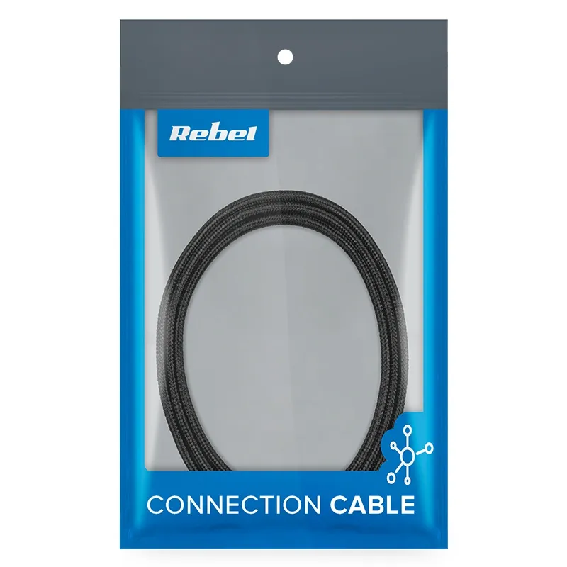 Cablu USB Tip C - USB Tip C 100CM Rebel