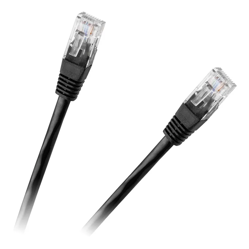 Cablu Patchcord UTP CAT6 2M Negru Rebel