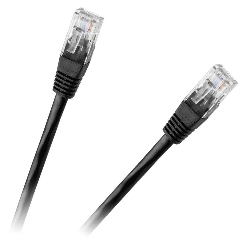 Cablu Patchcord UTP CAT6 5M Negru Rebel