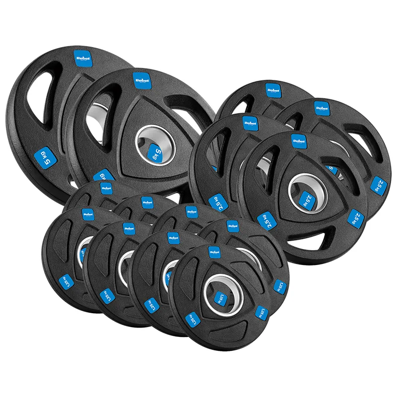 Disc Greutate Fonta Cauciucata Set 30 KG Rebel Active