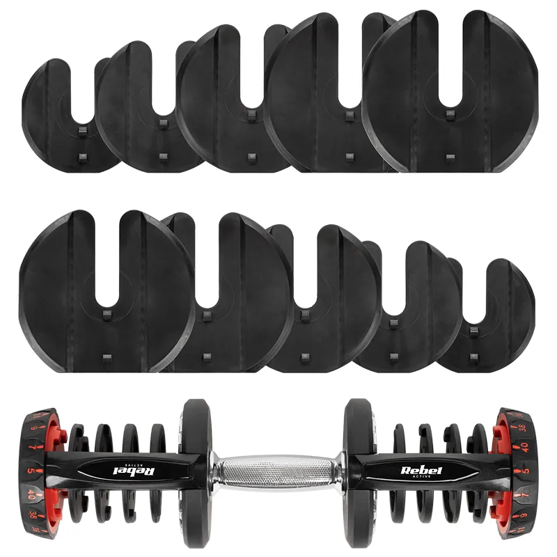 Gantera din Fonta Reglabila Automata 40 KG Rebel Active