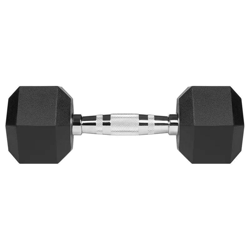 Gantere Dumbbell Hex Fonta Cauciucata 2X5KG Rebel Activ