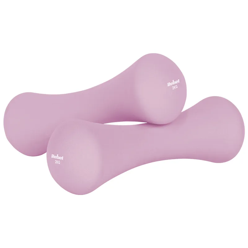 Gantera Fonta Invelis Neopren Set 10 Buc 21KG Rebel Act