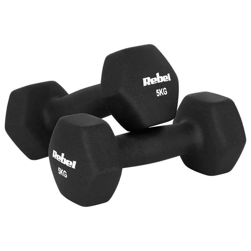 Gantera Fonta Invelis Neopren Hex 2 X 5KG Rebel Active