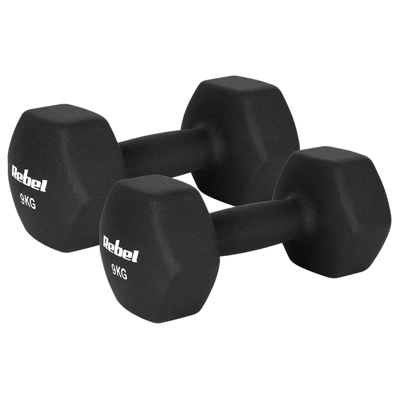 Gantera Fonta Invelis Neopren Hex 2 X 9KG Rebel Active