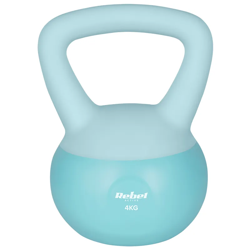 Kettlebell Vinil 4 KG Rebel Active