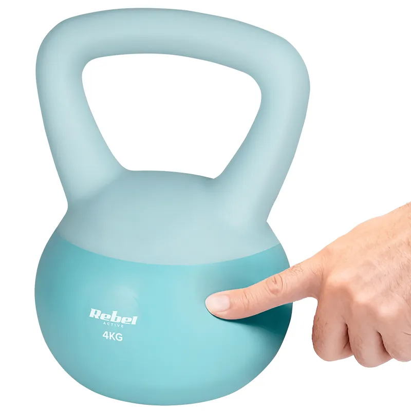 Kettlebell Vinil 4 KG Rebel Active