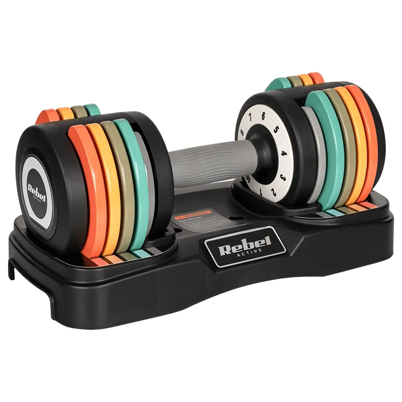 Set 2X Gantera Fonta Reglabila 1KG 2X10KG Rebel Active