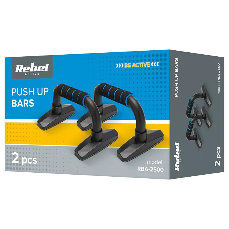 Set 2 Manere Flotari Push-Up Rebel Active