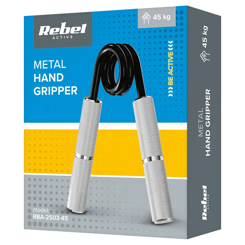 Extensor Metalic Hand Gripper 45KG Rebel Active
