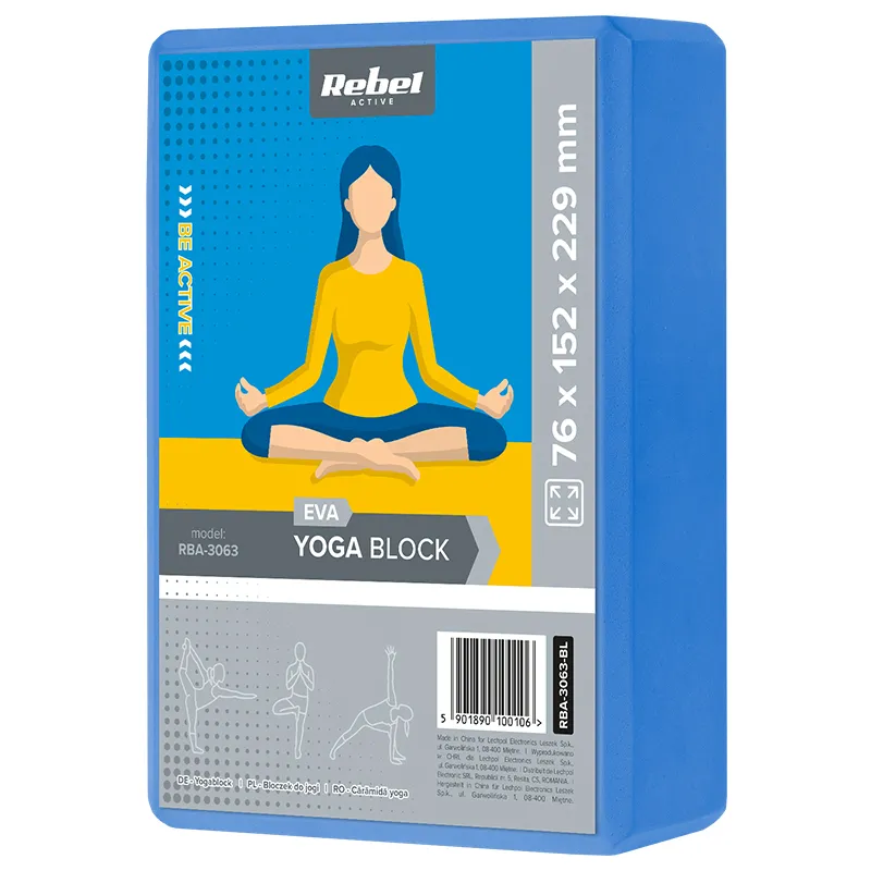Cub Yoga Spuma EVA 120G Albastru Rebel Active