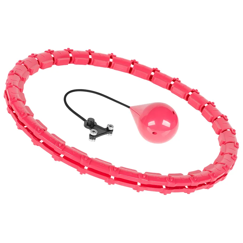 Cerc Fitness Smart Hula Hop 50 CM Roz Rebel Active