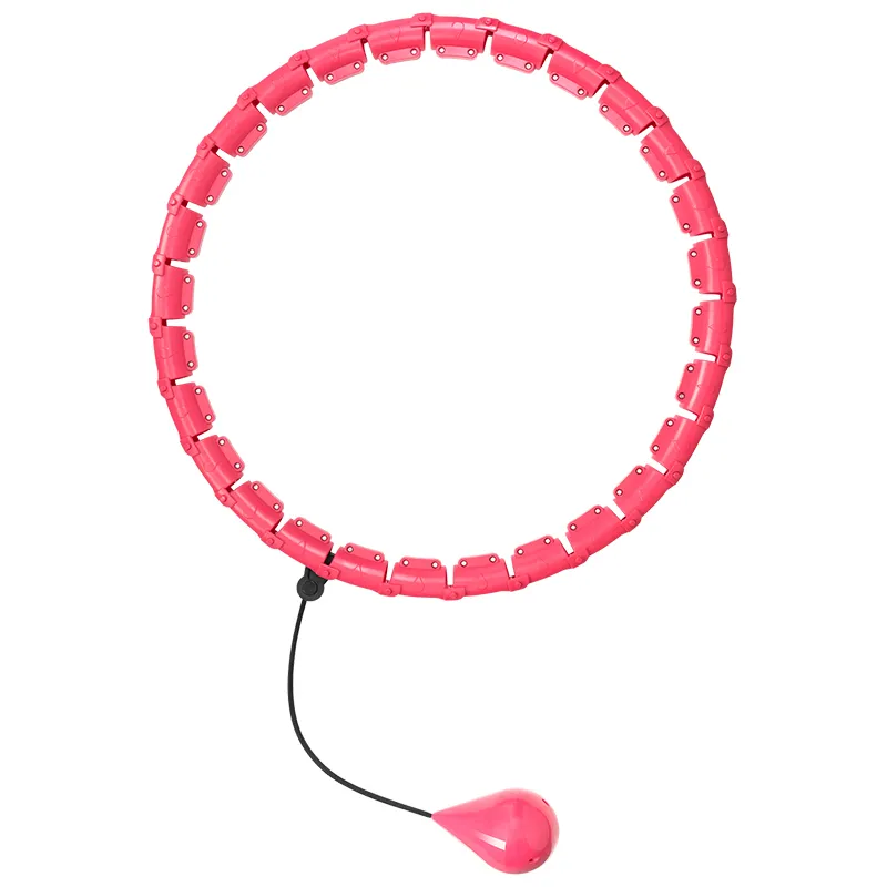 Cerc Fitness Smart Hula Hop 50 CM Roz Rebel Active