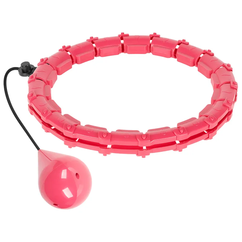 Cerc Fitness Smart Hula Hop 50 CM Roz Rebel Active