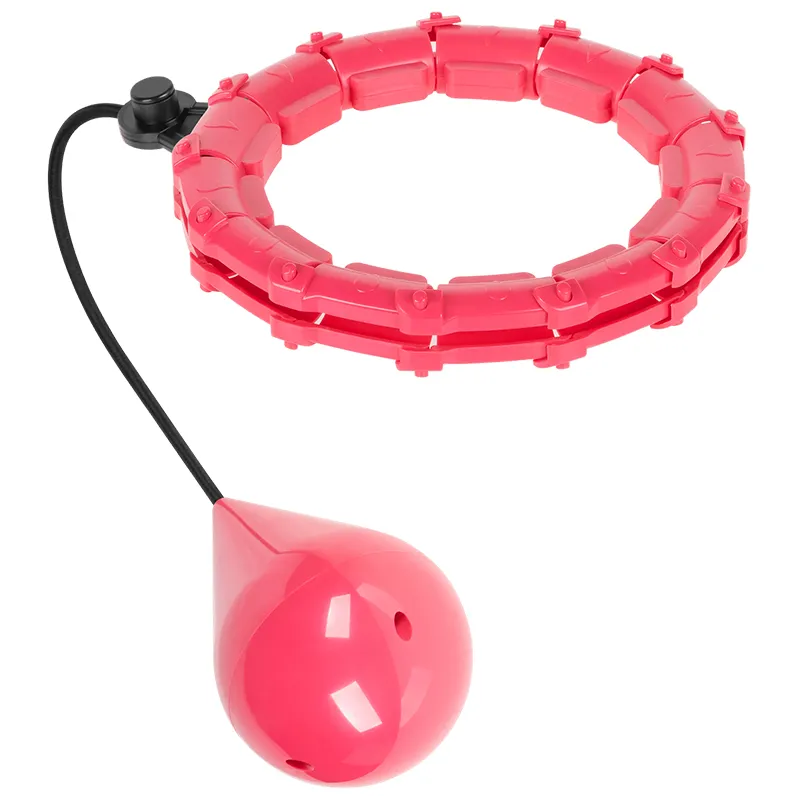 Cerc Fitness Smart Hula Hop 50 CM Roz Rebel Active