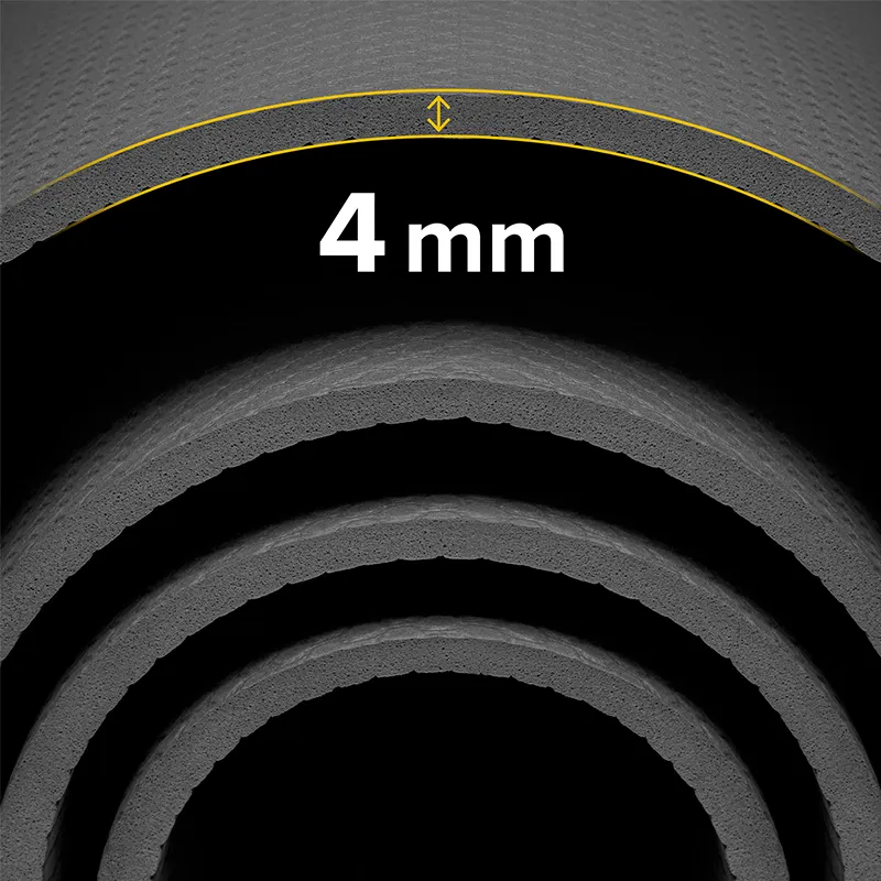 Saltea 183X61CM Grosime 0.4CM Negru Rebel Active