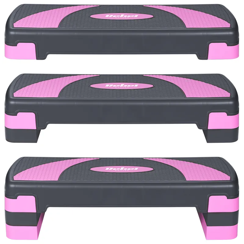 Stepper Aerobic 3 Nivele Gri Violet Rebel Active