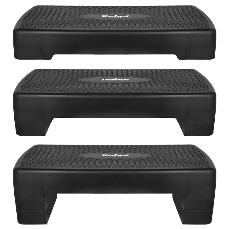 Stepper Aerobic 68CM Ajustabil 3 Nivele Rebel Active