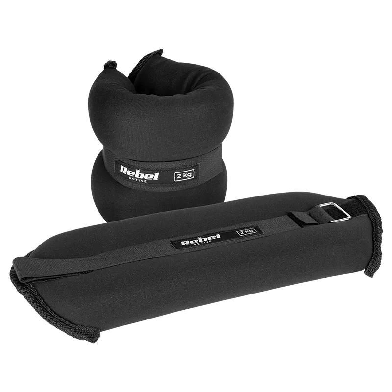 Set 2 Greutati Incheietura 2X2KG Rebel Active