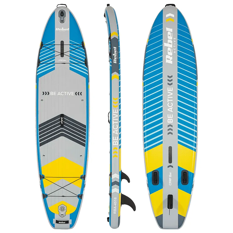 Set Placa Gonflabila Stand Up Paddle Sup Pro Rebel Acti