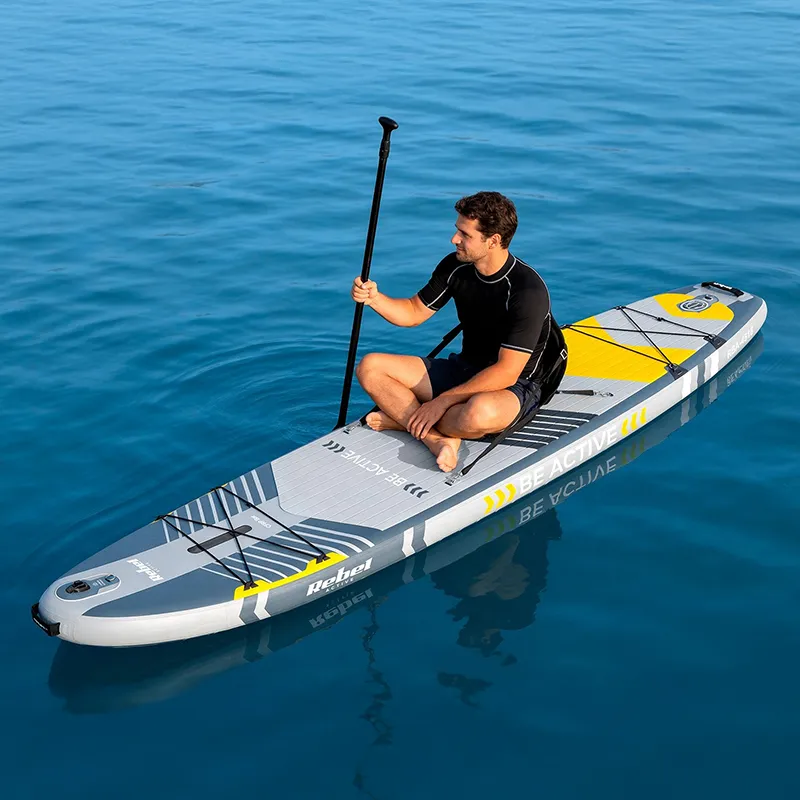 Set Placa Gonflabila Stand Up Paddle Sup Pro Rebel Acti