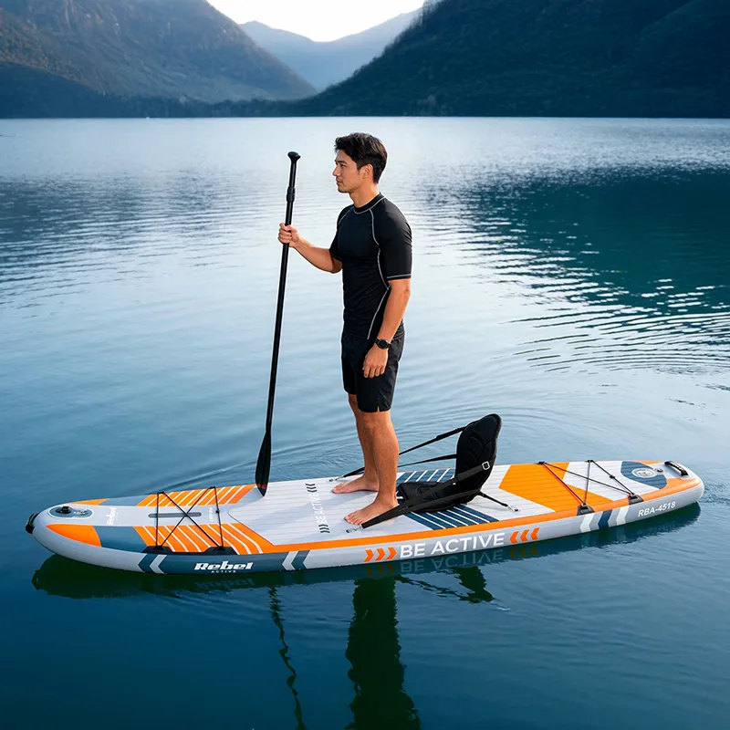 Set Placa Gonflabila Stand Up Paddle Sup Pro Rebel Acti