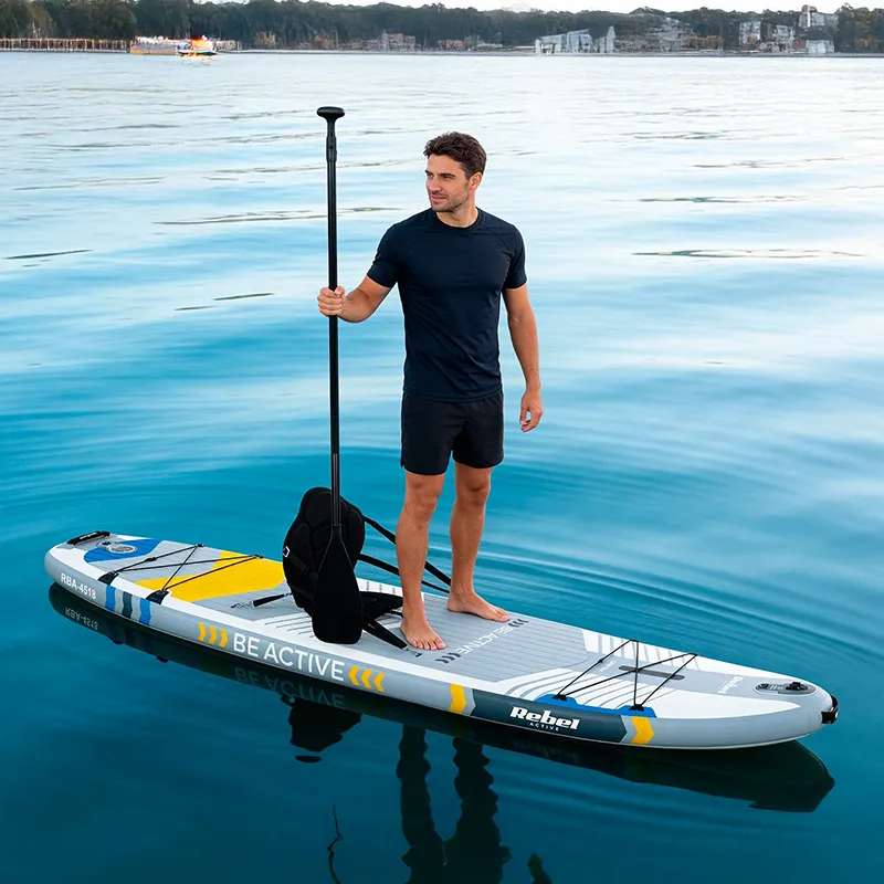 Set Placa Gonflabila Stand Up Paddle Sup Pro Rebel Acti
