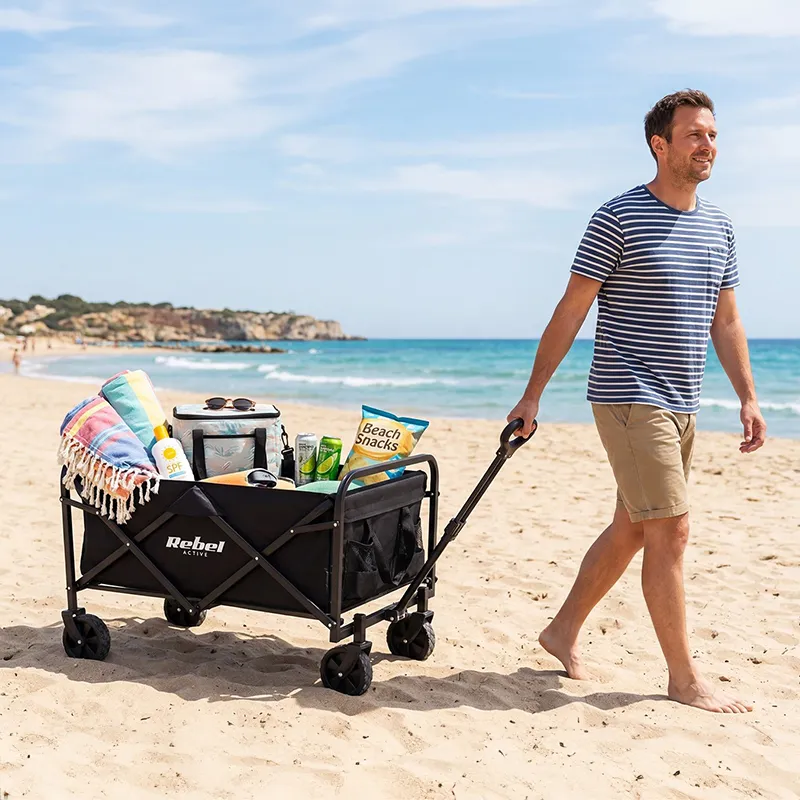 Carucior Plaja 80L 100KG Rebel Active