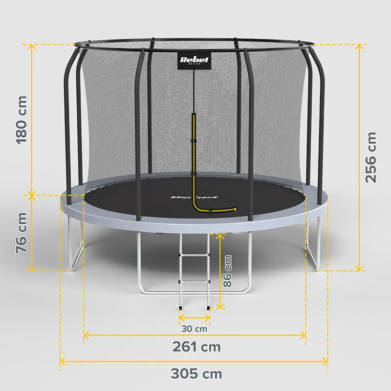 Trambulina 10FT 305CM Rebel Active
