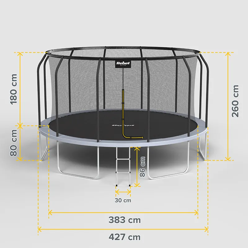 Trambulina 14FT 427CM Rebel Active