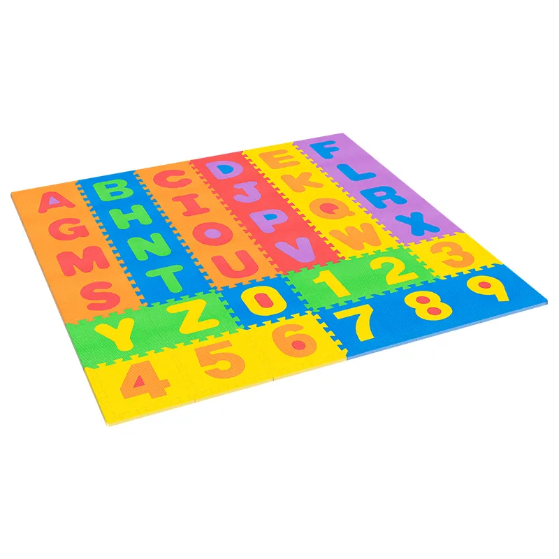 Covoras Educativ Puzzle 180X180CM Alfabet Rebel