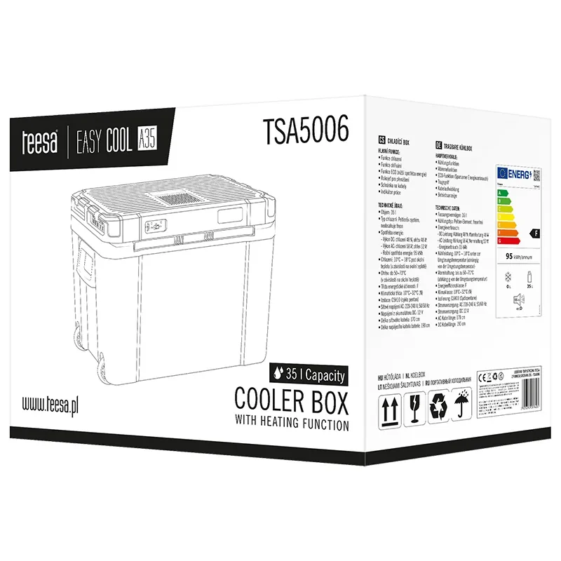 Resigilat - Lada Frigorifica Racire Incalzire Troller 35L Teesa