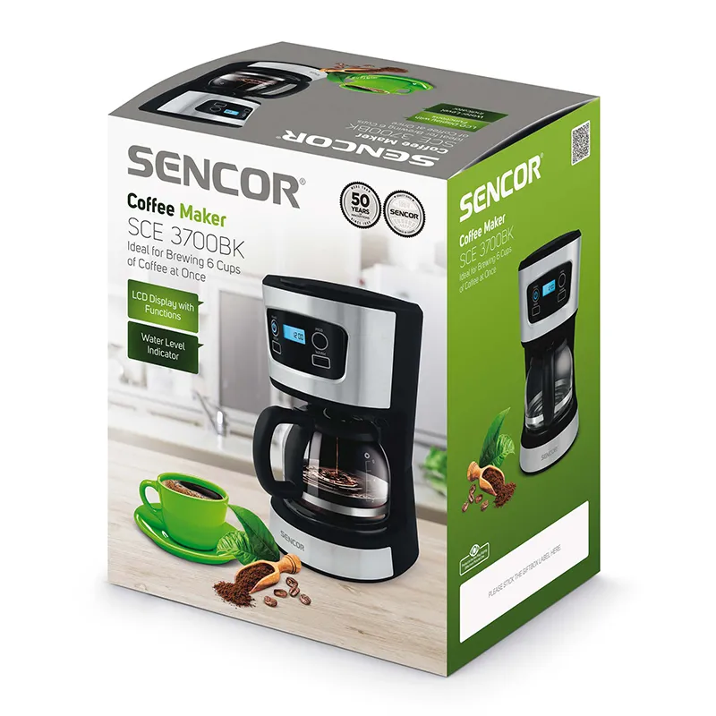 Cafetiera cu Filtru Sce 3700BK Sencor