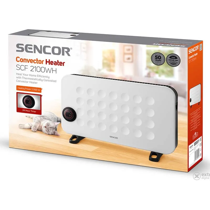 Convector 750/1250/2000W SCF2100 Sencor