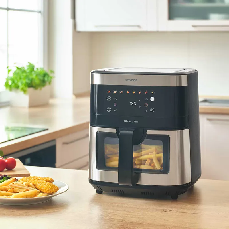 Friteuza Aer Cald Airfryer 9L 1700W Sencor