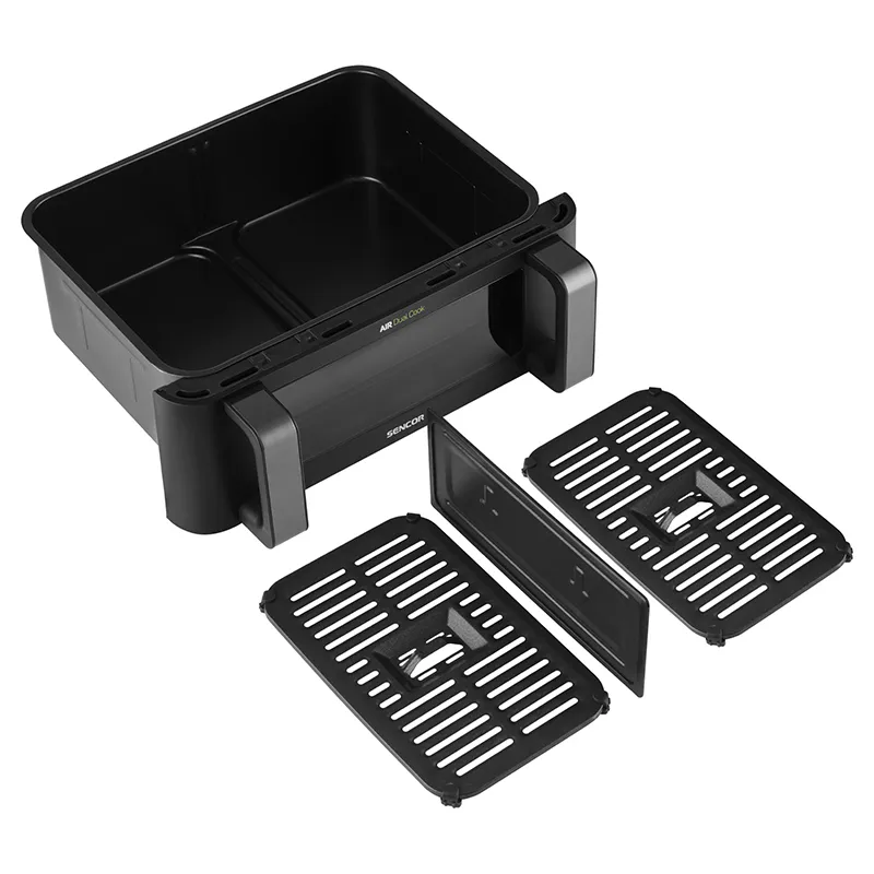 Friteuza Dubla Digital Airfryer 2X4.5 L 2700W Sencor