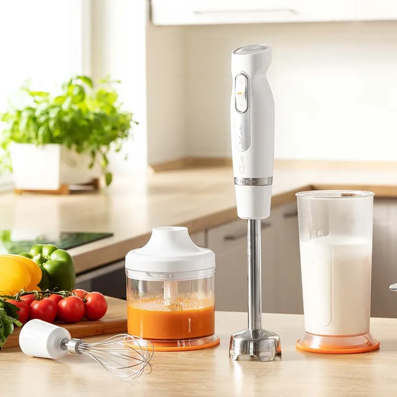 Set Blender de Mana 2 Viteze 800W Alb Sencor