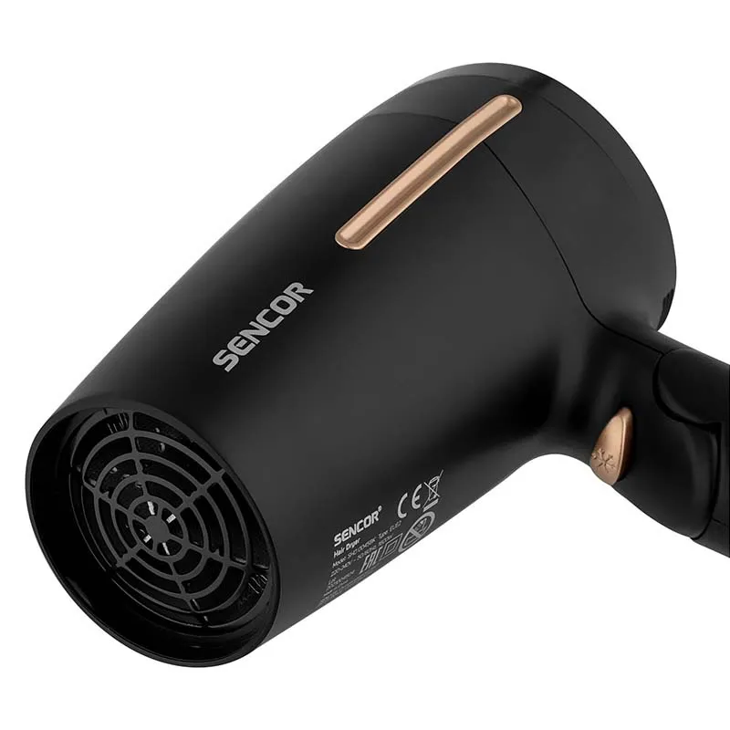 Uscator Par  Ionizare Maner Pliabil 1600W Sencor