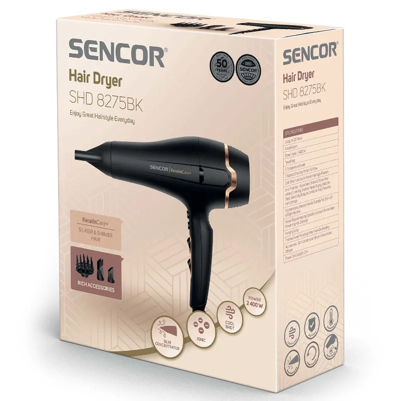 Uscator Par 3 Accesorii 2400W Sencor