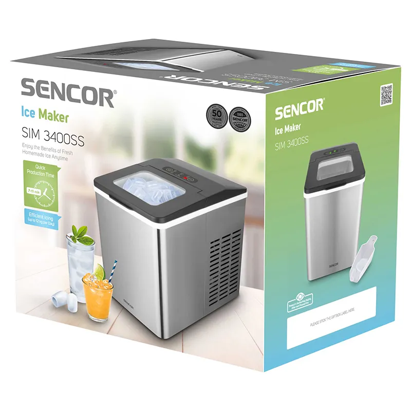 Aparat Cuburi de Gheata 12KG 1.8L 150W Sencor