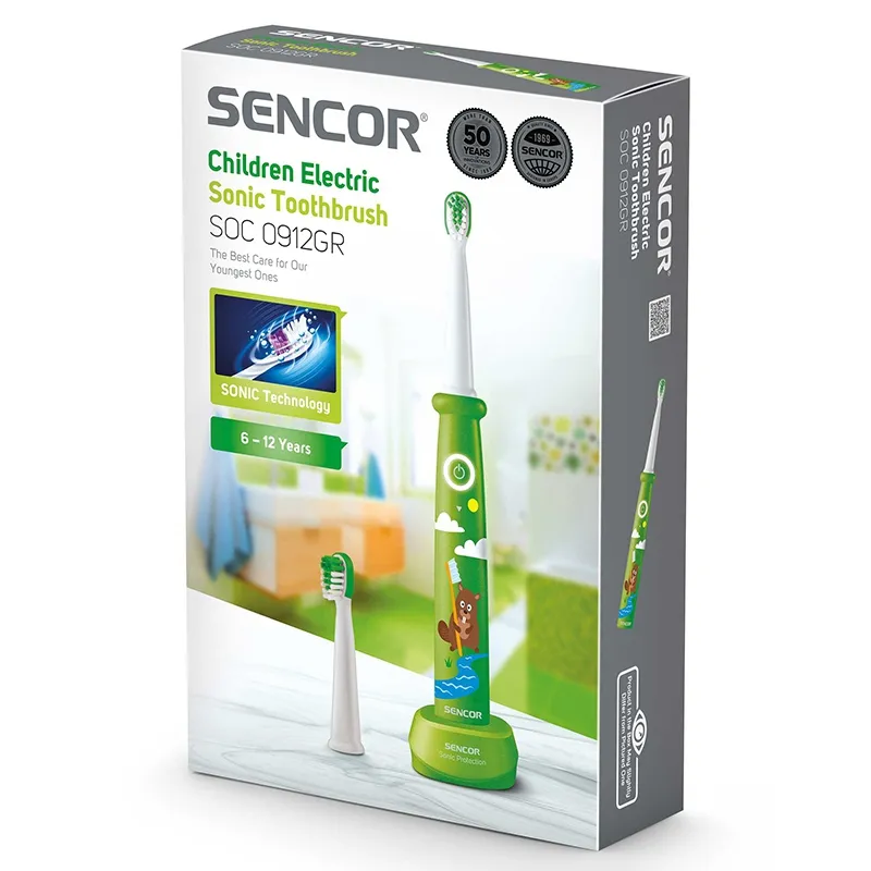 Periuta Electrica Sonica Copii Roz Sencor